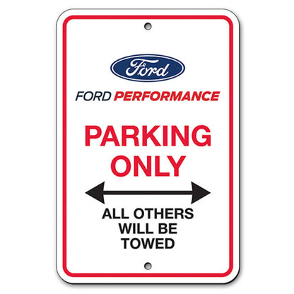 Ford Racing Ford Performance Parking Only Sign M-1827-PARK