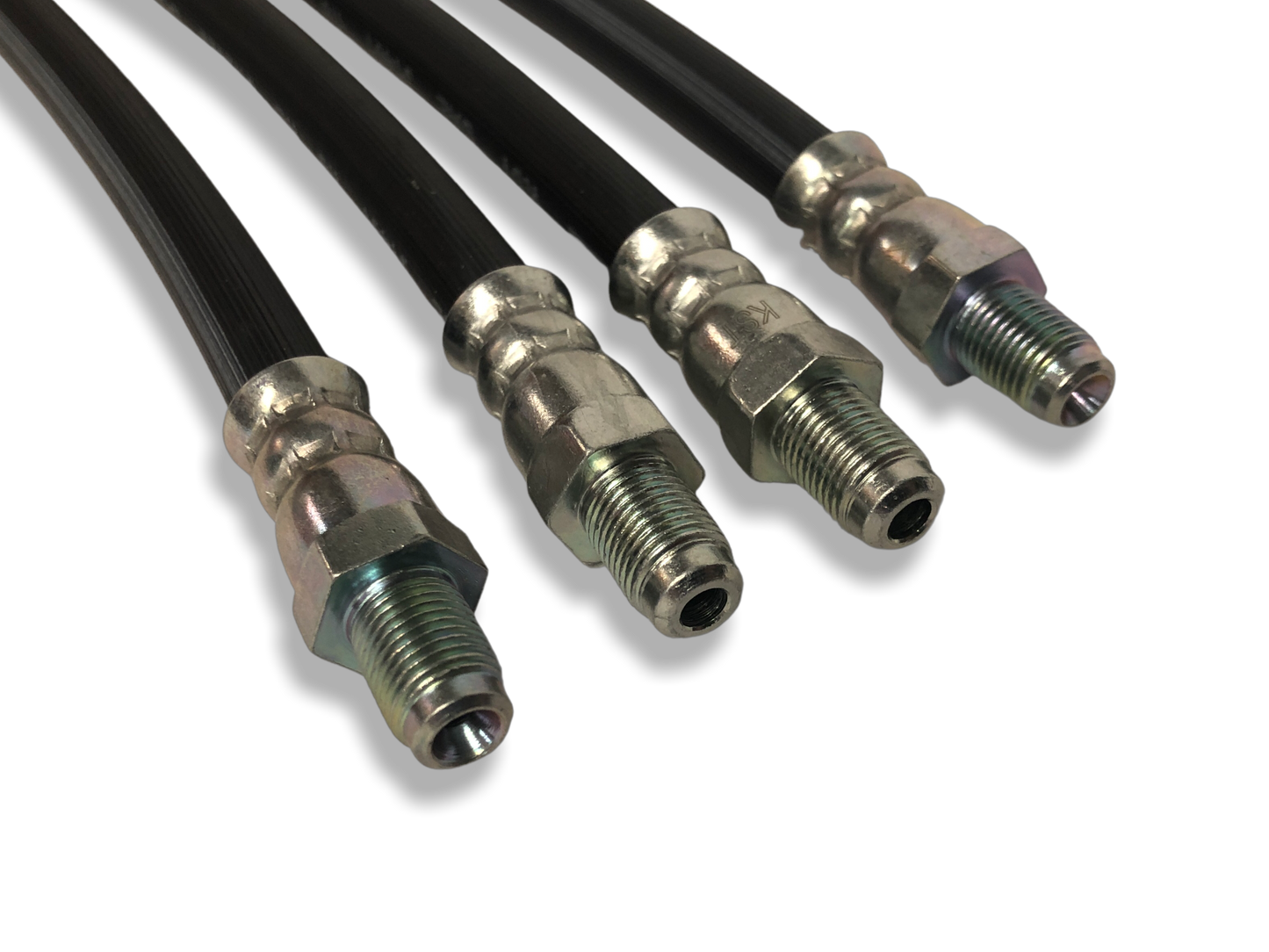 PMB Performance DirectFit Rubber Brake Lines - Set of 4 - 1960-65 Porsche 356B and C