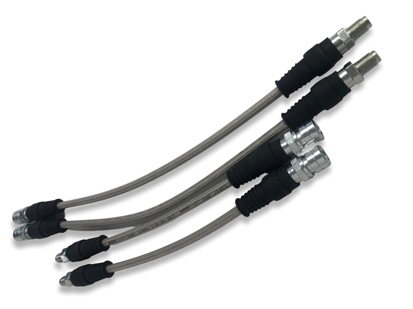 PMB Performance DirectFit Stainless Steel Brake Lines - Set of 4 - 1960-65 Porsche 356B and C