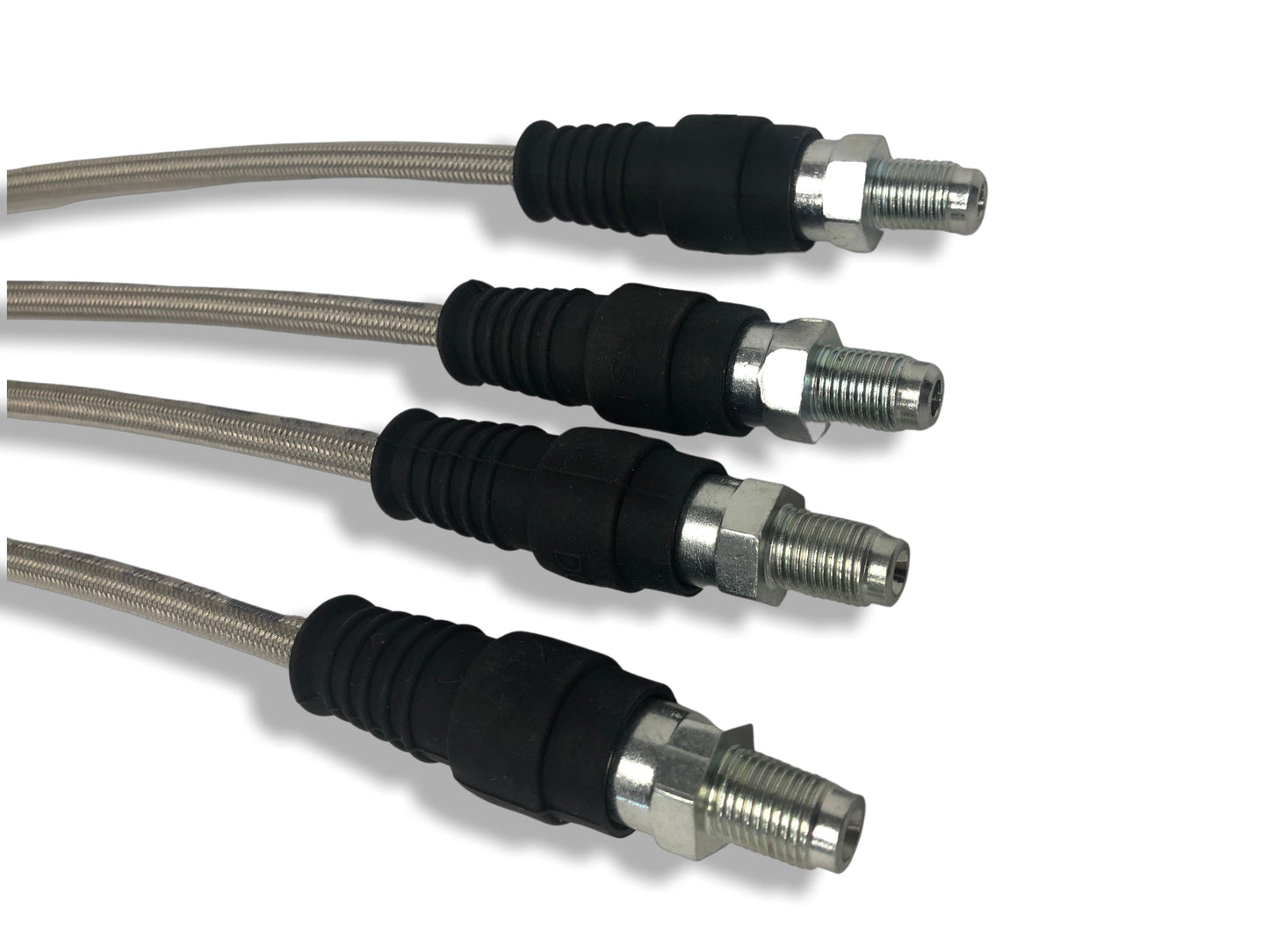 PMB Performance DirectFit Stainless Steel Brake Lines - Set of 4 - 1960-65 Porsche 356B and C