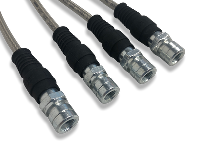 PMB Performance DirectFit Stainless Steel Brake Lines - Set of 4 - 1950-59 Porsche 356A