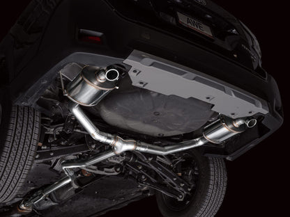 AWE Tuning AWE 20-25 Subaru Outback (Wilderness & XT) 0FG Catback Exhaust w/Dual BashGuards 3015-38246