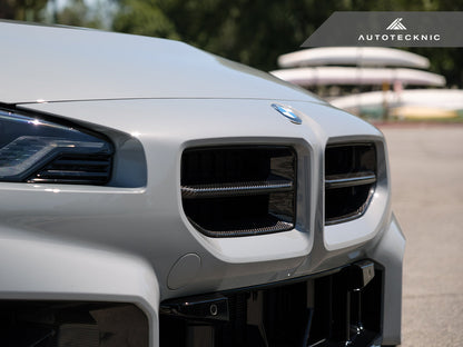 AutoTecknic Dry Carbon Motorsport Front Grille - BMW G87 M2