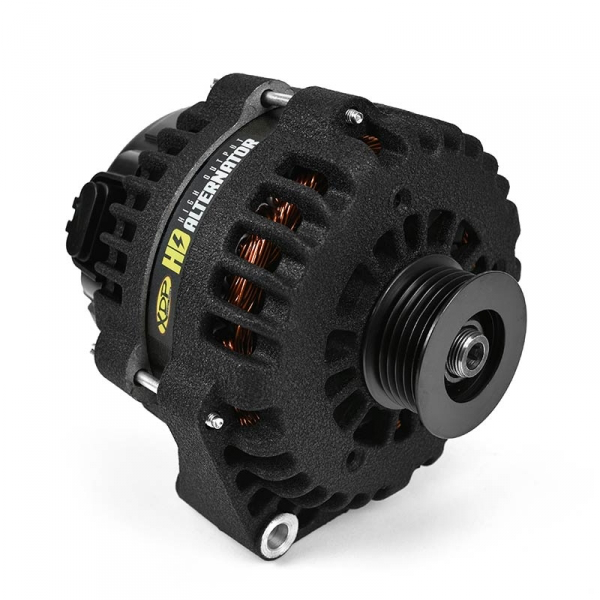XDP Wrinkle Black HD High Output Alternator XD355