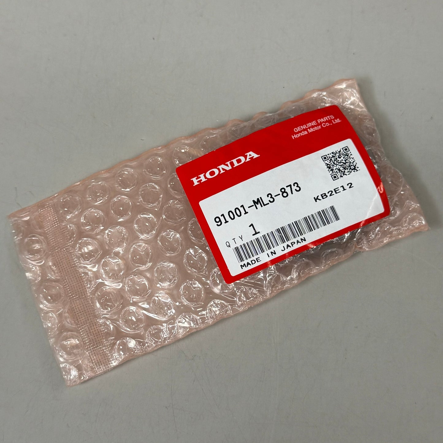 HONDA Radial Ball Bearing CR250 CR500 CRF450R CRF450X OEM 91001-ML3-873