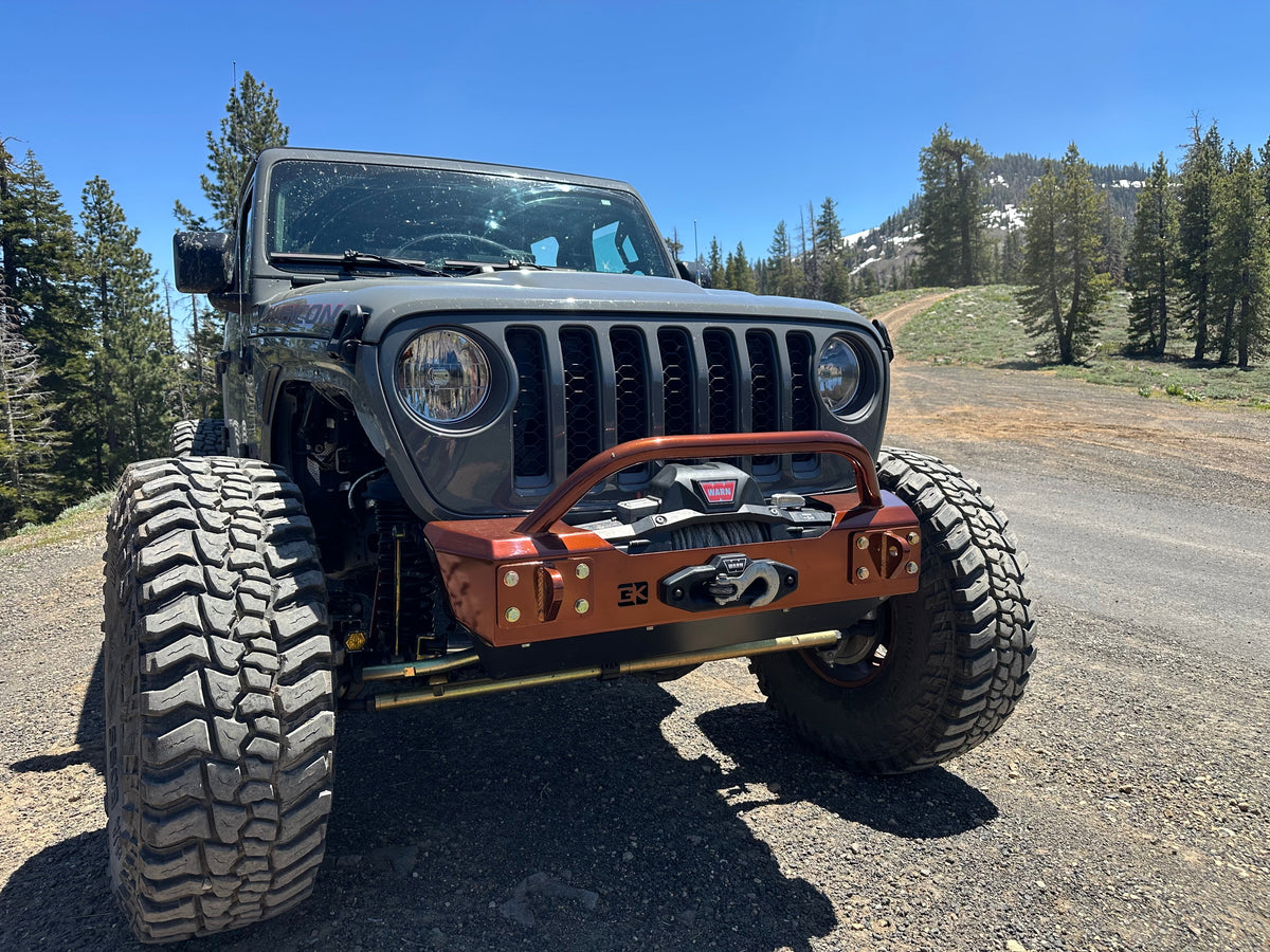 Gauntlet Front Bumper w/Bull Bar Tube for Jeep JL/JT  (2018+)