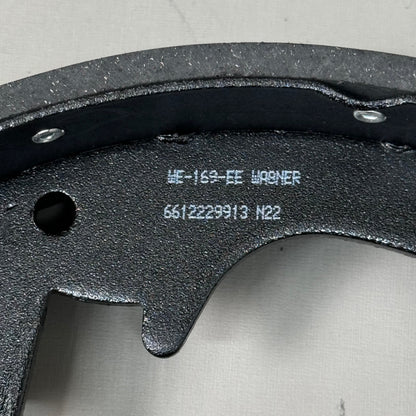WAGNER QS Ceramic Disc Brake Shoes Set 9 1/2" x 5 1/2" Black Z152R