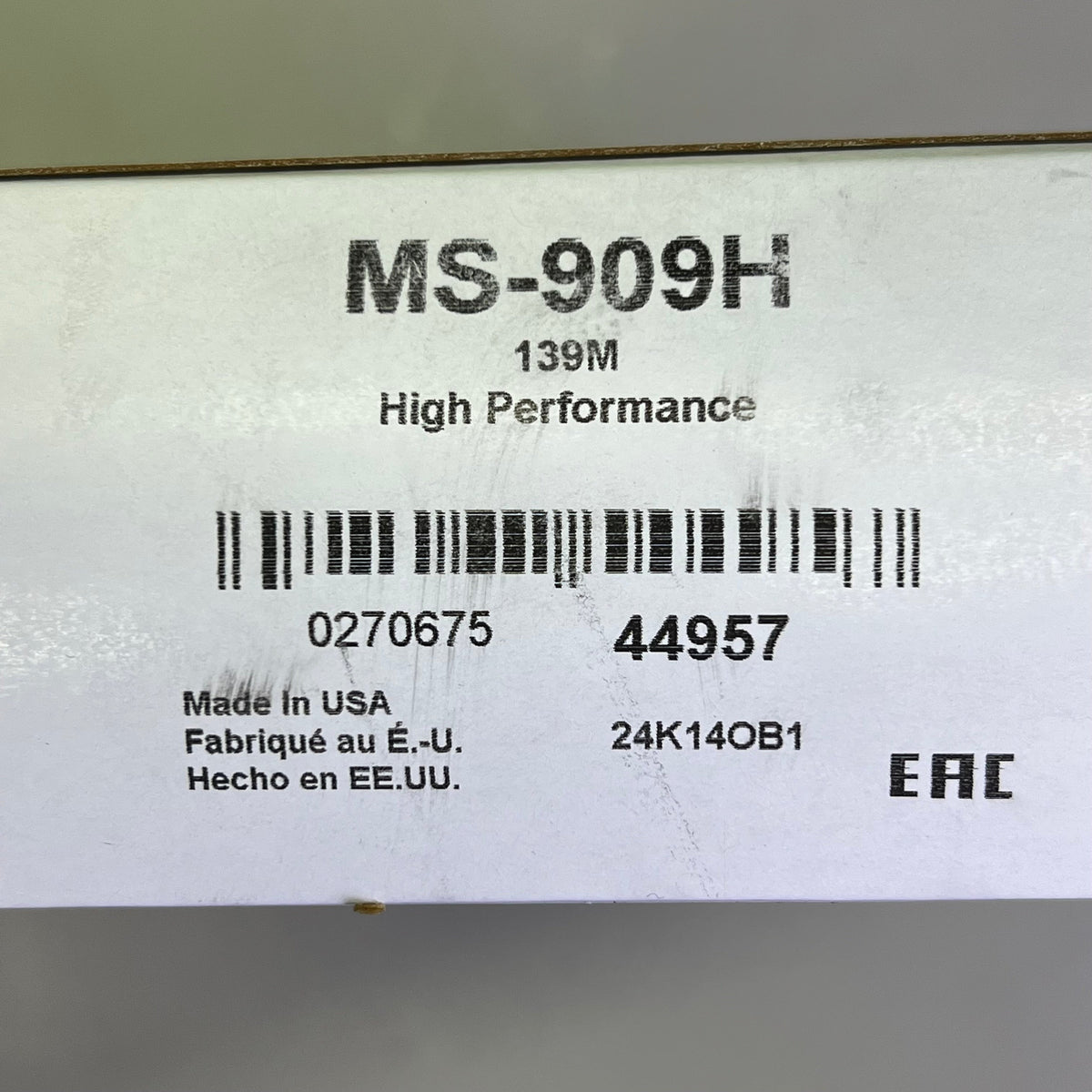 MAHLE High Performance Main Bearing Set For Chevy 1968-02 139M Grey MS-909-H