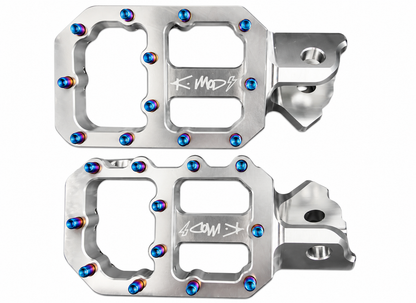 Tuttio Soleil 01 Wide CNC Aluminum Foot Pegs (T-Pegs)