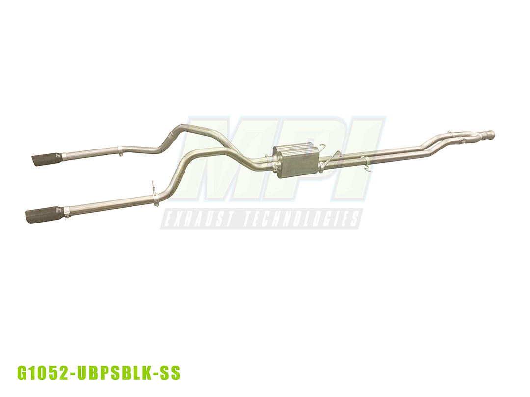 GMC/Chevy, 2014-2018, 6.2L, Stainless - MPI Exhaust Cat-Back Dual Stainless Kits