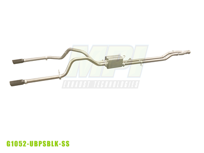 GMC/Chevy, 2014-2018, 6.2L, Stainless - MPI Exhaust Cat-Back Dual Stainless Kits