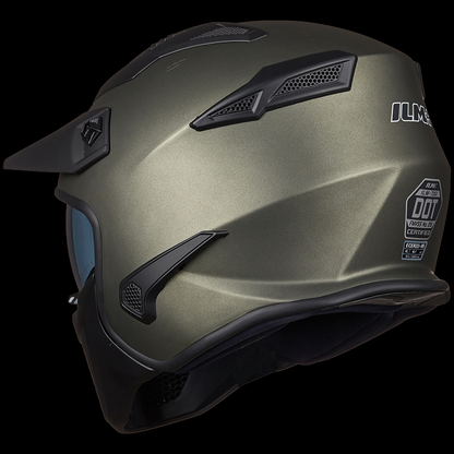 ILM Open Face Motorcycle 3/4 Half Helmet Model 726X