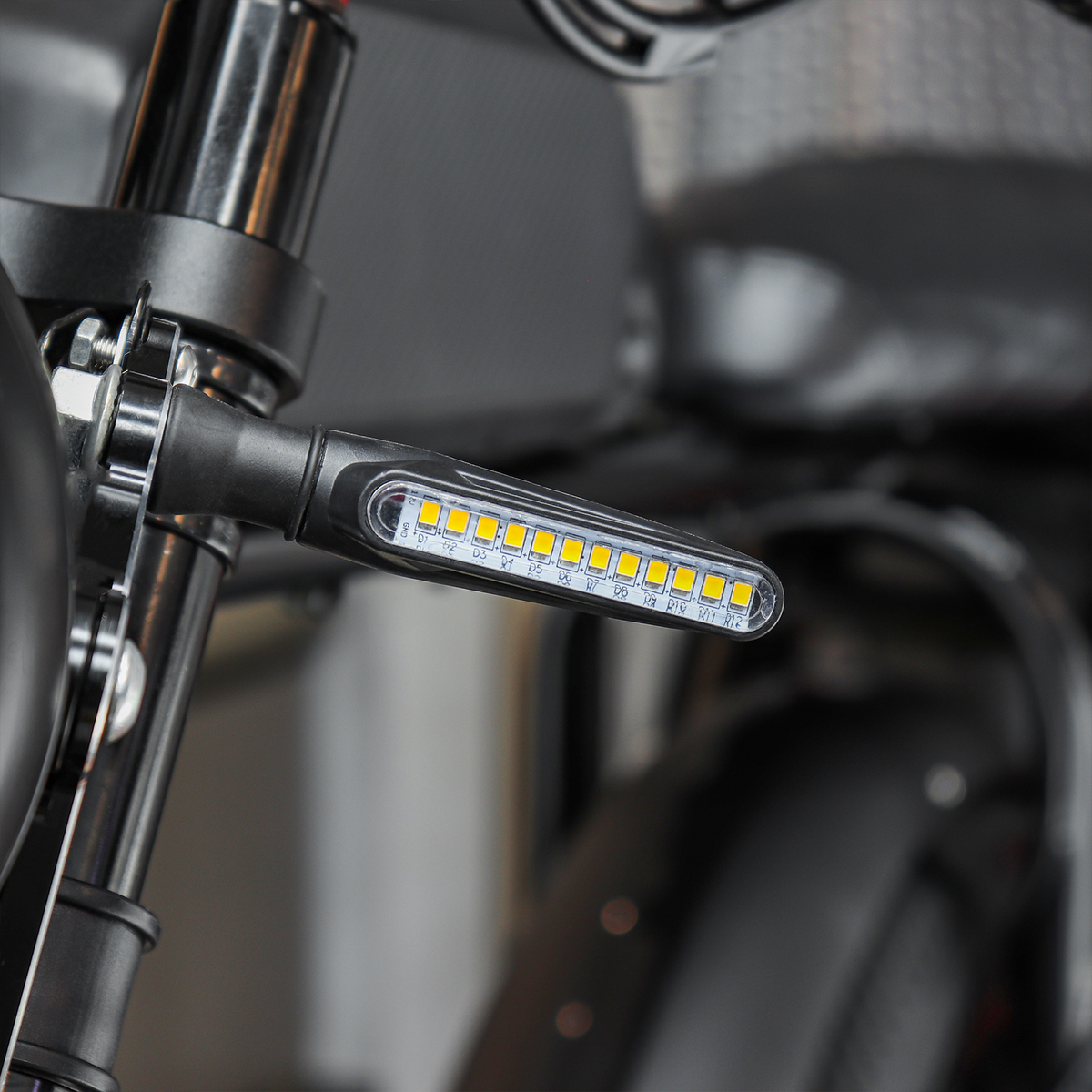 Sequential LED Turn Signal Lights Kit with Horn for Super73