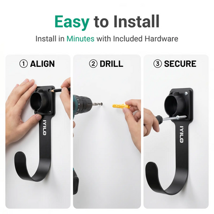 IYILO J1772 EV Charger Cable Holder & Connector Holster