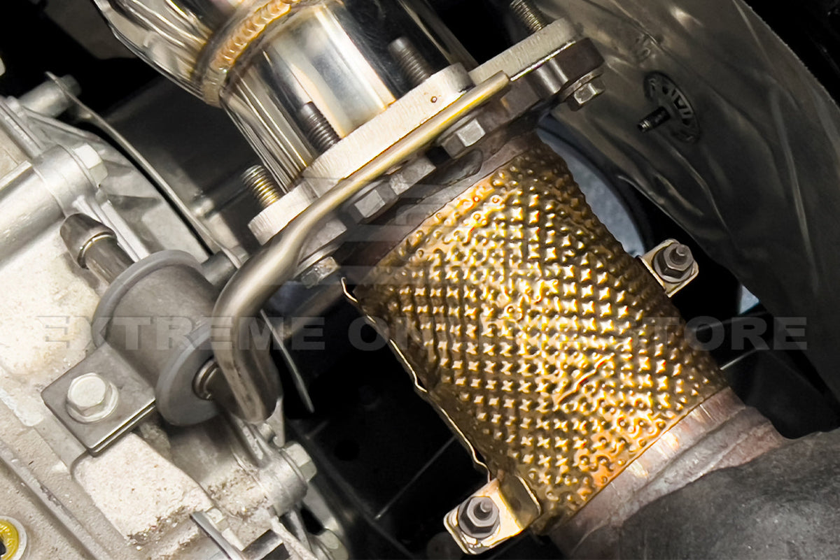 2020-Present Chevrolet Corvette C8 Base Long Tube Header & Down Pipe