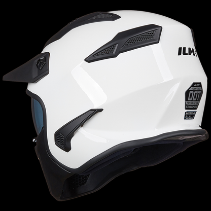 ILM Open Face Motorcycle 3/4 Half Helmet Model 726X