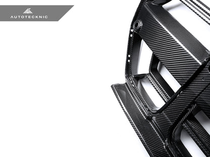 AutoTecknic Dry Carbon Competizione Sport Front Grille - BMW G80 M3 | G82/ G83 M4
