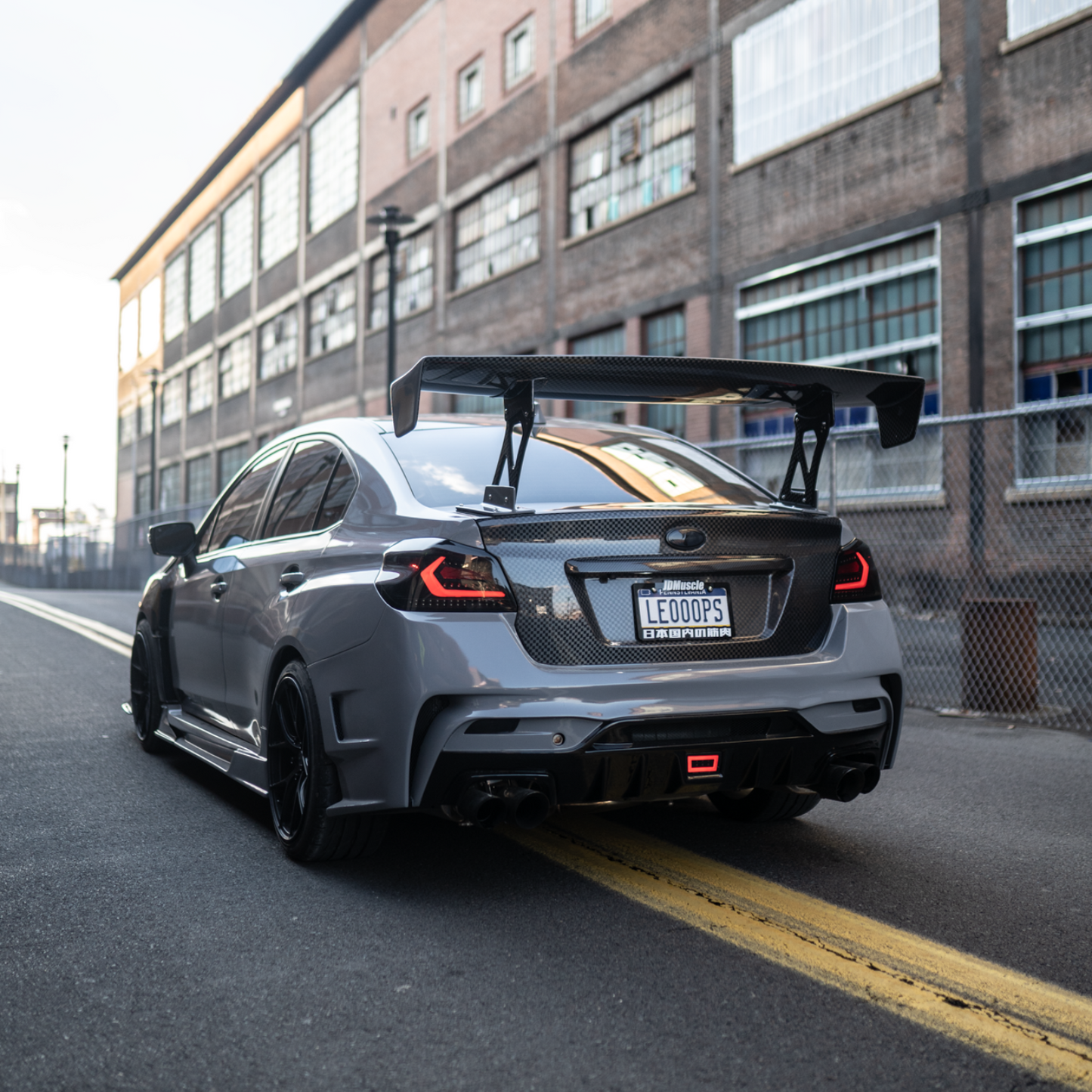 JDMuscle [15-21 WRX/STI] VS Style Rear Bumper *Special Order*No Refunds*