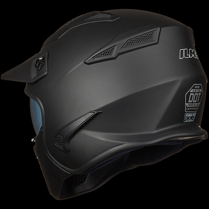 ILM Open Face Motorcycle 3/4 Half Helmet Model 726X