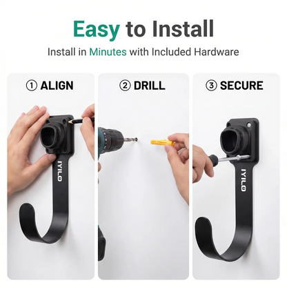 IYILO J3400 EV Charger Cable Holder & Connector Holster