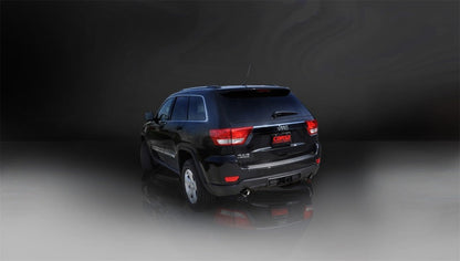Corsa 11-21 Jeep Grand Cherokee 3.6L 2.5in Dual Rear Exit Sport Exhaust w/ 4.5in Black Tips 14980BLK