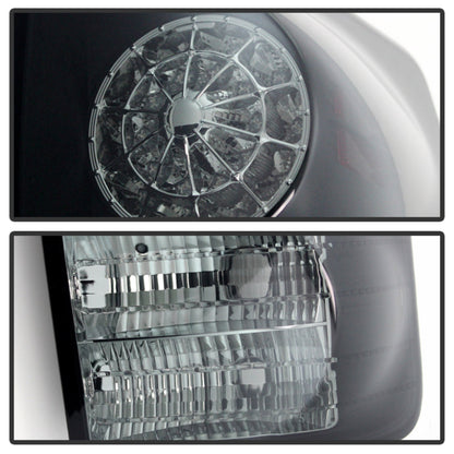 Spyder Toyota Tundra 07-13 LED Tail lights Black Smoke ALT-YD-TTU07-LED-BSM 5078254