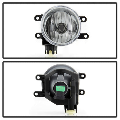 Spyder 19-21 Toyota RAV4 OEM Style Fog Light w/ OEM Switch - Clear FL-TRAV419-C 5087126