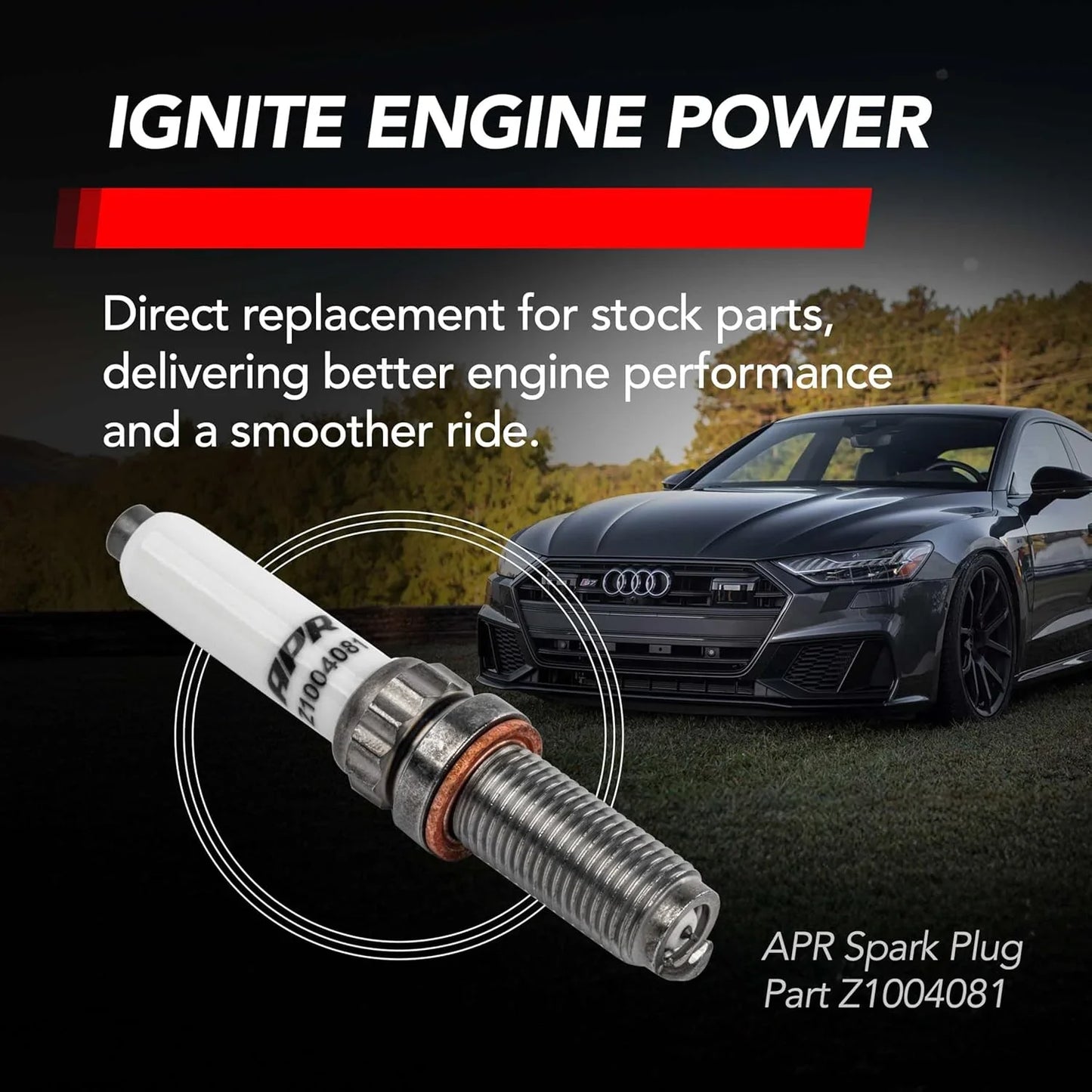 APR Ignition Coil & Spark Plug Kit (3.0T EA839 6-cylinder engines)