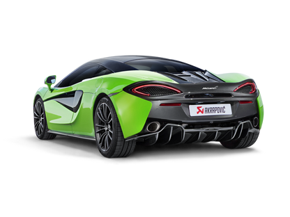 Akrapovic 16-17 McLaren 540C 570S Slip-On Line (Titanium) w/ Carbon Tips S-MC/TI/3