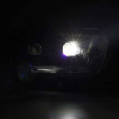 AlphaRex 10-13 Toyota 4Runner LUXX LED Proj Headlights Plank Style Alpha Black w/Seq Signal/DRL 880756 *Discontinued