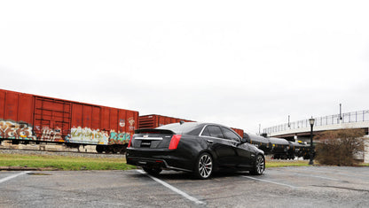 Corsa Performance 2016 Cadillac CTS V 6.2L V8 2.75in Black Sport Axle-Back Exhaust