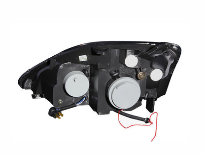 Anzo 2002-2004 Honda Civic Projector Headlights w/ Halo Black