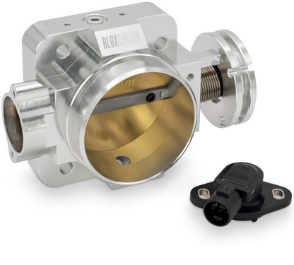 BLOX Racing Honda B/D/H/F Series Engines 74mm Silver Billet Throttle Body V2 BXIM-00204-SI-V2