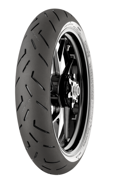 Continental Tire Continental ContiSportAttack 4 Front Tire - 120/60 ZR17 M/C 55(W) TL 02445970000