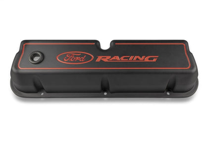 Ford Die Cast Alm Valve Cover Set w/Ford Racing Logo FRD302-003
