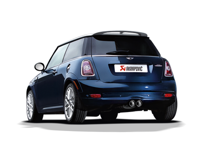 Akrapovic 07-14 MINI Cooper S (R56) / Cooper S Cabrio (R57) Evolution Line Cat Back (SS) (Req. Tips) ME-MIN/TI/1H