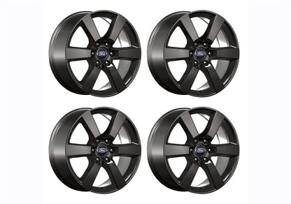 Ford Racing 15-16 F-150 20in x 8.5in Wheel Set with TPMS Kit - Matte Black M-1007K-P20XB