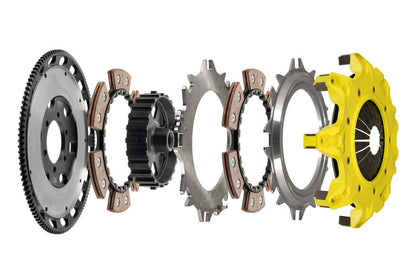 ACT 85-92 Mazda RX-7 FC Push Type Mod-Twin 225 XT Rigid Race Clutch Kit T2R-MZ02