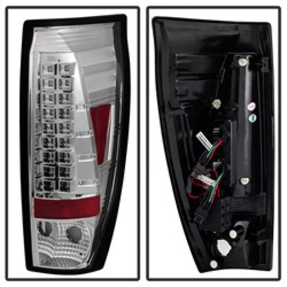 Spyder Chevy Avalanche 02-06 LED Tail Lights Chrome ALT-YD-CAV02-LED-C 5001078