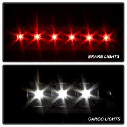 SPYDER xTune Chevy Silverado 07-13 / GMC Sierra 07-13 LED 3RD Brake Light - Black BKL-CSIL07-LED-BK 9037443