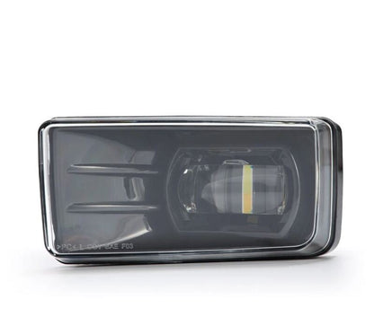AlphaRex 07-13 Chevrolet Silverado/04-17 Tahoe DoubleTap Dual Color LED Proj Fog Lights - Wt/Ambr 210008 *Discontinued