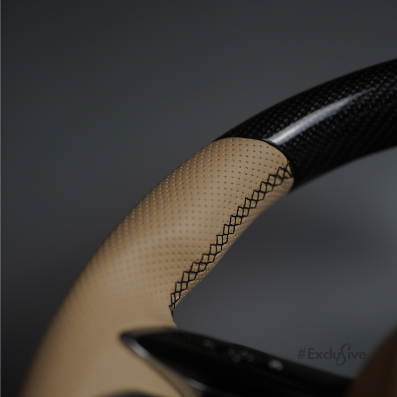 [Upgrade Conversion] Mercedes Benz 2020+ AMG Models Custom Steering Wheel by Exclusive Steering
