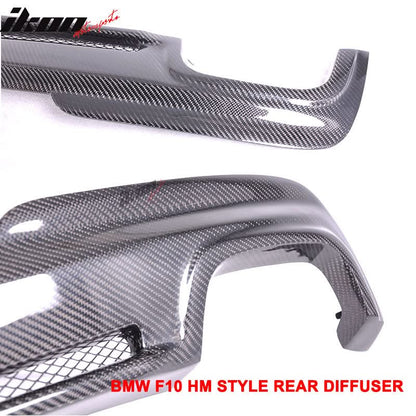 2011-2016 BMW F10 F11 MT M Sport HM Rear Bumper Diffuser Carbon Fiber