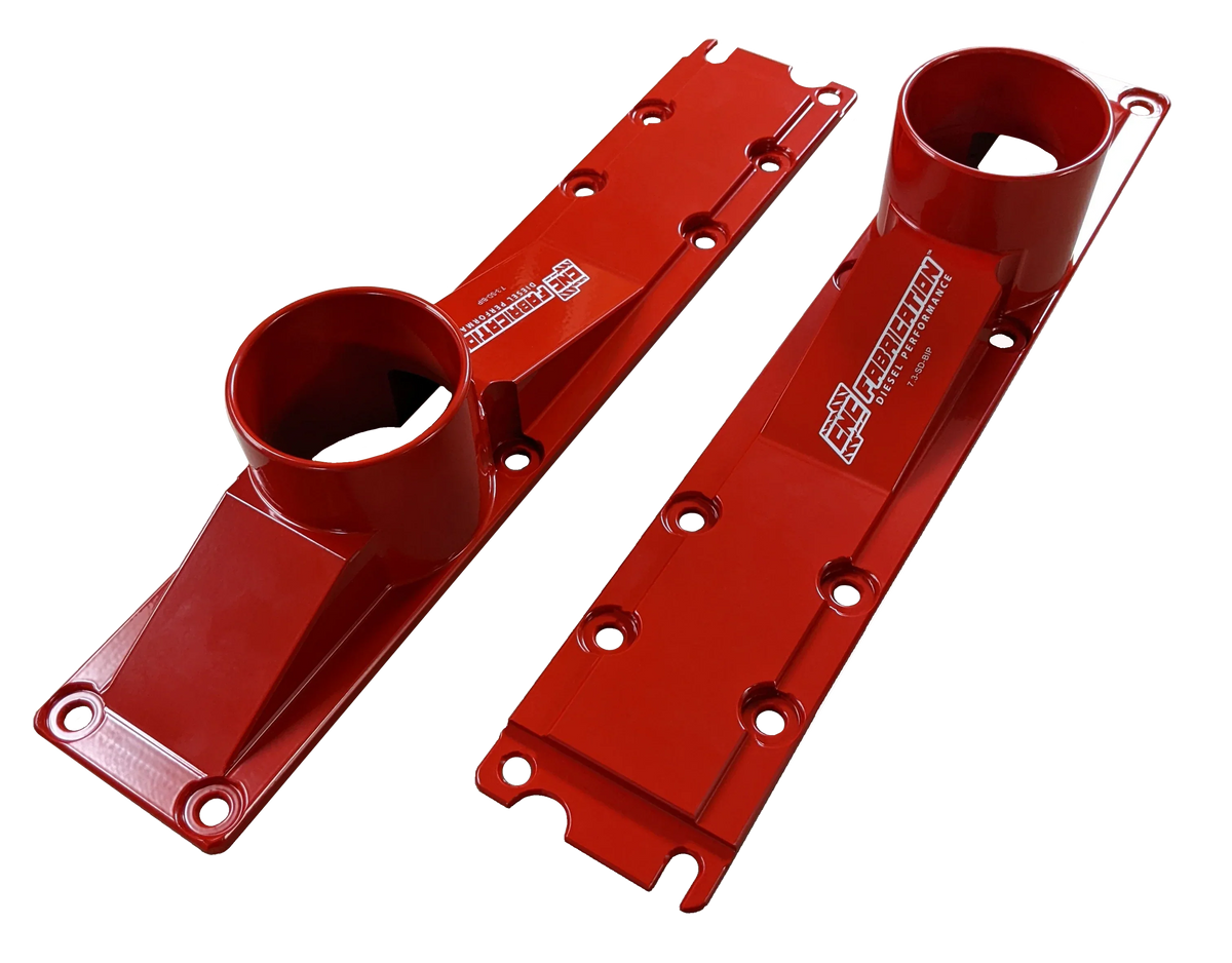 99.5-03 7.3L CNC Fabrication Billet Intake Plenums