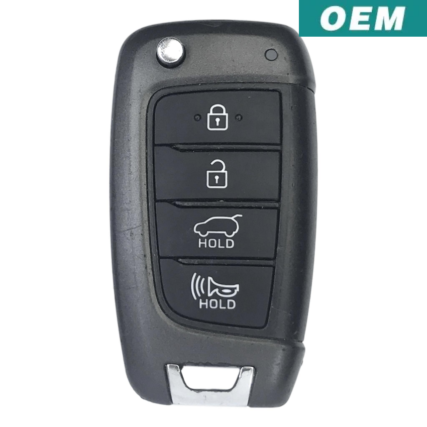 Hyundai Veloster 2019-2020 OEM 4 Button Flip Key SY5IGRGE04 (95430-J3010)