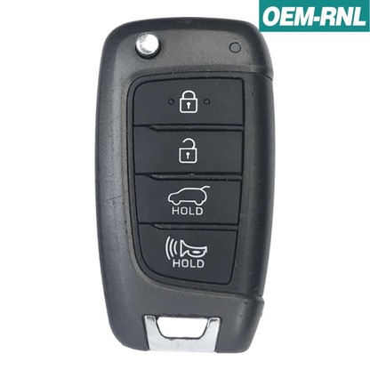 Hyundai Santa Fe 2018-2020 OEM 4 Button Flip Key Remote TQ8-RKE-4F39