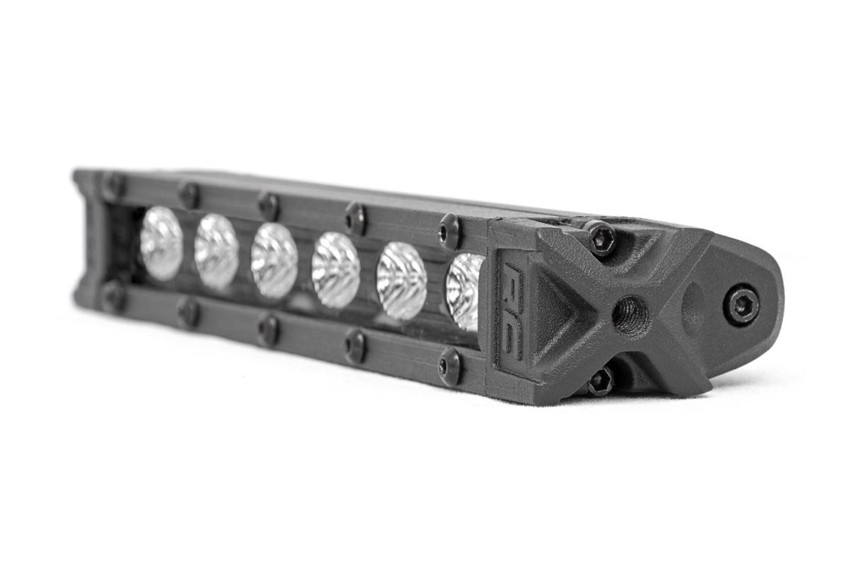 6-inch Slimline Cree LED Light Bars Pair Rough Country