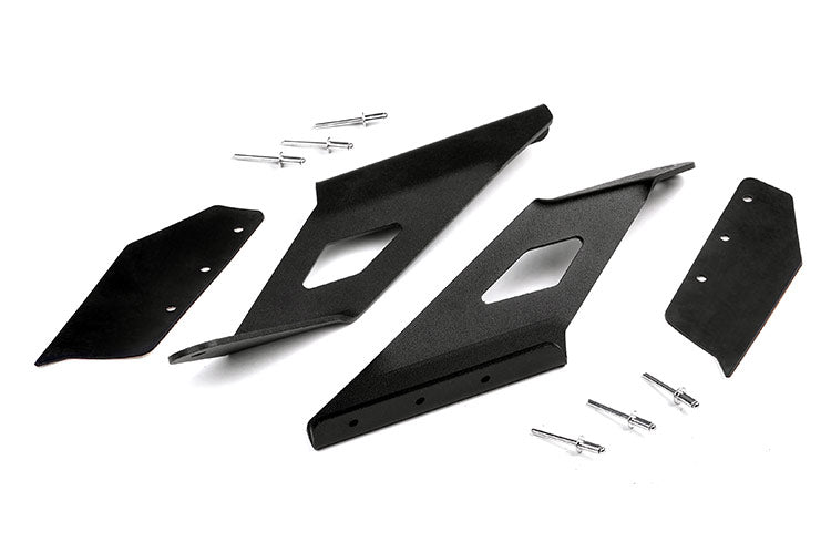 54 Inch Curved LED Light Bar Upper Windshield Mounts 15-19 Silverado/Sierra 2500HD/3500HD Rough Country