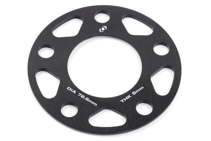 Dinan Spacers; 5x120 - 72.6mm CB - 5mm Thick Set of 2