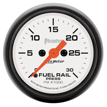 AutoMeter Gauge Rail Press (Ram 6.7L) 2-1/16in. 30Kpsi Digital Stepper Motor Phantom 5793